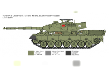 Сборная модель KRAUSS-MAFFEI WEGMANN Tank Leopard 1 A5 (1998)