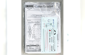 Сборная модель Learjet 35 “Ambulance”