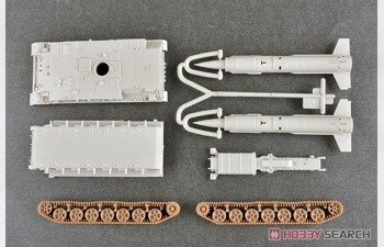 Сборная модель Soviet 2K11A TEL with 9M8M Missile "Kruga" (SA-4 Ganef)