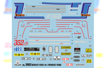 Сборная модель Berliet R352ch / Renault R360