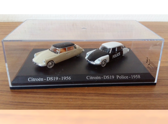 CITROEN DS 19 1956 et 1958 из серии Age d'or des Voitures Francaises (L')