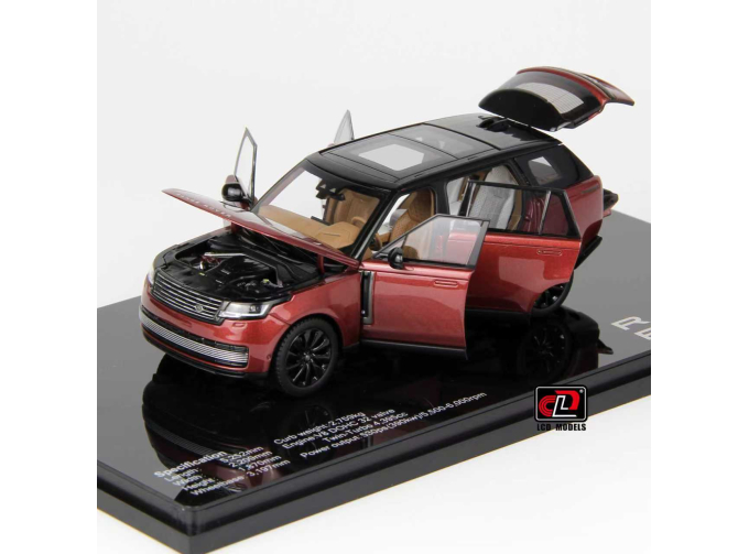 LAND ROVER Range Rover Sv Serenity 2023, red