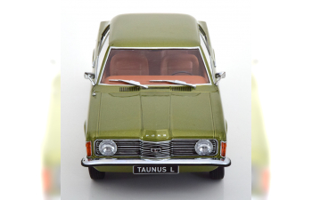 FORD Taunus L Saloon (1971), light green-metallic