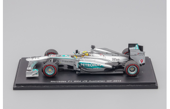 MERCEDES-BENZ No9 Australian GP Nico Rosberg F1 (2013), silver