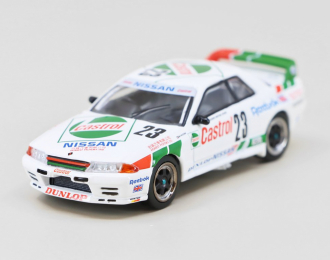 NISSAN Skyline Gt-r (r32) Gr.a Castrol N23 Winner Macau Guia Race (1990) M.Hasemi, White Green Red