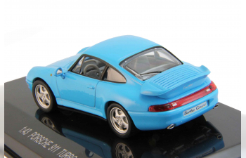 PORSCHE 911 Turbo Coupe (1995), blue