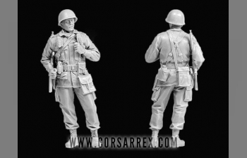 Сборная модель U.S. Paratroopers, The 82 Division (5 figures)