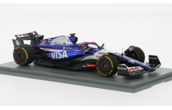 RACING BULLS F1 Vcarb-01 Team Visa Cash App №30 Las Vegas Usa Gp (2024) Liam Lawson, Blue White
