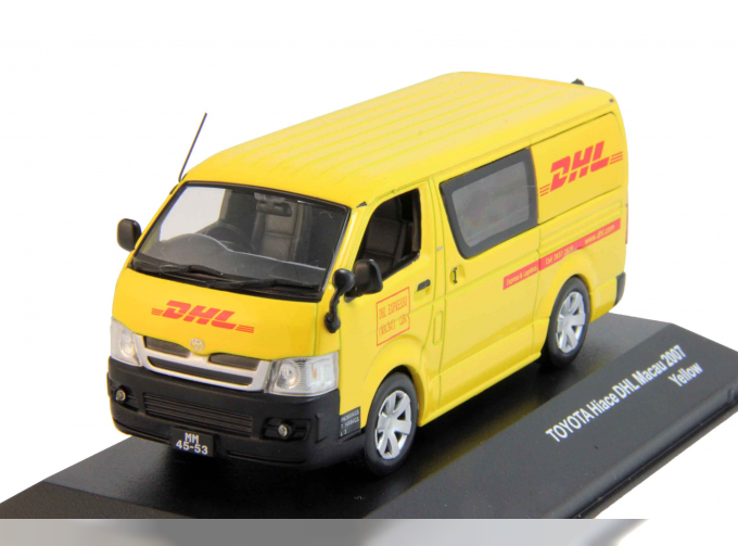 TOYOTA Hiace DHL Macau (2007), yellow