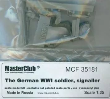 Немецкий солдат, связист. Первая Мировая Война