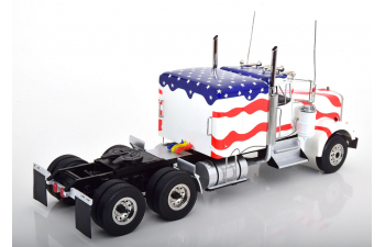 KENWORTH W900 Stars Stripes, white blue red