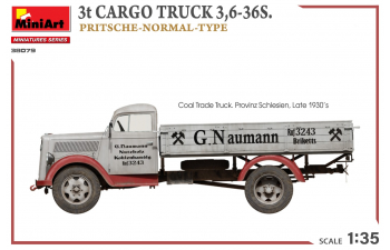 Сборная модель OPEL 3t Cargo 3,6 Truck 2-assi (1940)