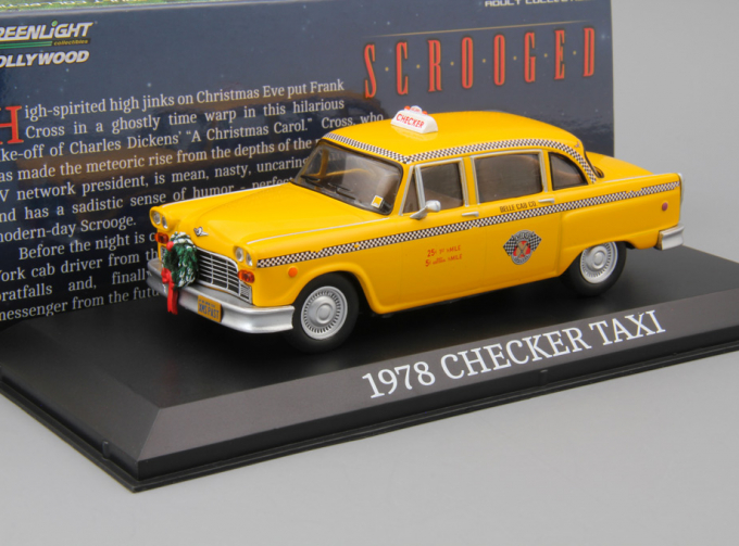 CHECKER TAXI CAB 1978 (из к/ф "Новая рождественская сказка"), yellow