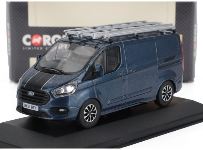 FORD Transit Custom Van (2018), Blue Met