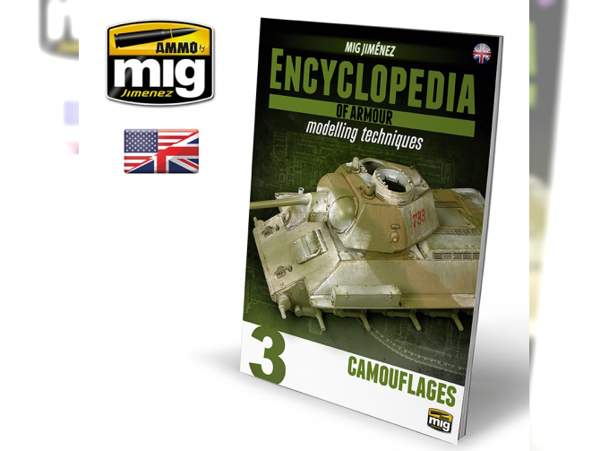 ENCYCLOPEDIA OF ARMOUR MODELLING TECHNIQUES VOL. 3 – CAMOUFLAGES (English)