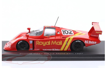 Ecosse C286 №102 8th 24h LeMans Leslie, Mallock, Duez (1987)