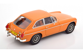 MG B GTV B8 RHD (1973), orange