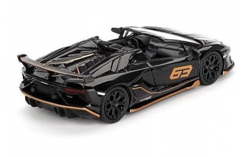 LAMBORGHINI Aventador SVJ №63 Roadster LHD, black