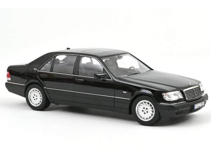 MERCEDES-BENZ S600 (W140) (1997), Obsidian Black Metallic