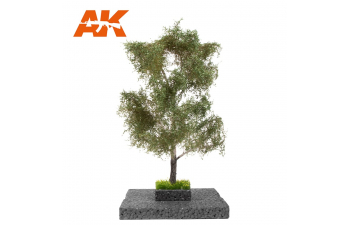 WHITE POPLAR SUMMER TREE 1/72  (H0 / 1:72 /1:48)