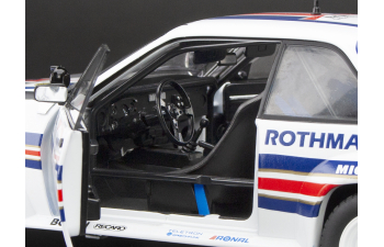 OPEL Ascona 400 Team Rothmans №2 Winner Rally Safary (1983) Ari Vatanen - Thierry Harryman, White