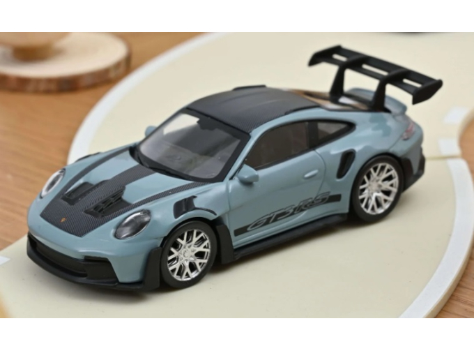 PORSCHE 911 992 Gt3 Rs Coupe (2022), Meissen Blue Black