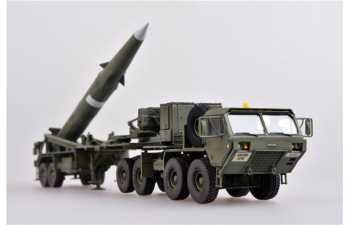 U.S. Army M983 Hemtt tractor and Pershing II tactical missile