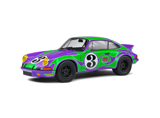 PORSCHE 911 RSR No 3 Hippie Tribute (1973), purple / green