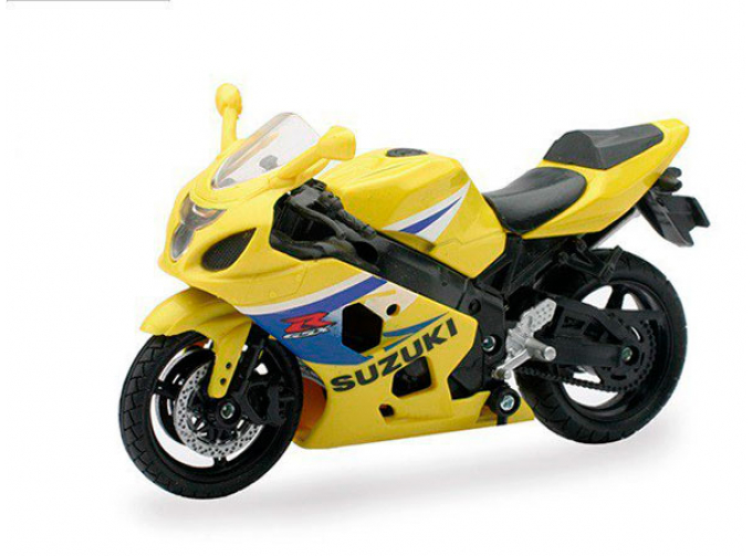 SUZUKI GSX R600, yellow