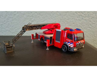 Mercedes Benz Atego *Zaandam 11-8052*, red / grey