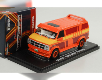 GMC Vandura Custom (фургон) 1983 Orange with Custom Graphics