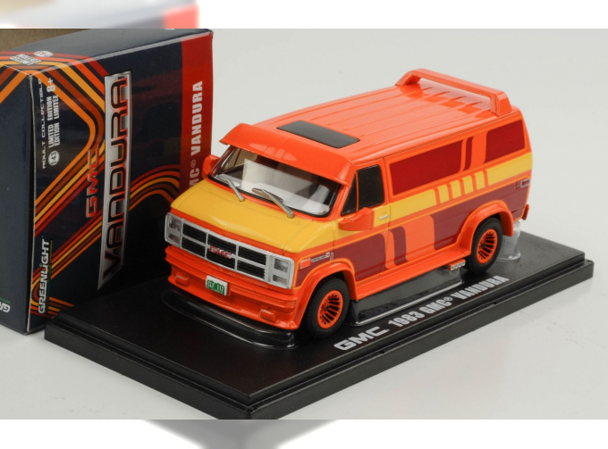 GMC Vandura Custom (фургон) 1983 Orange with Custom Graphics