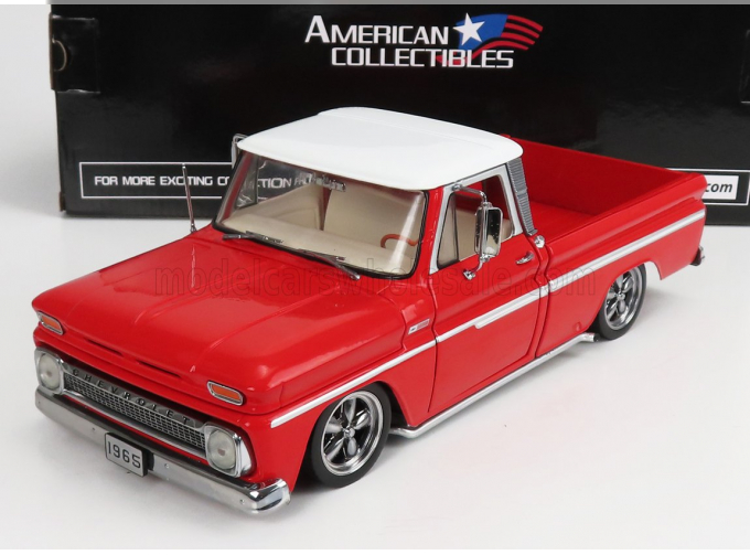 CHEVROLET C-10 PICK-UP LOWRIDER 2-DOOR (1965), RED WHITE