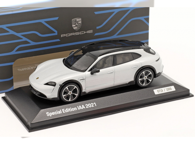 Porsche Taycan Turbo Cross Turismo, IAA Edition - 2021 (ice grey)