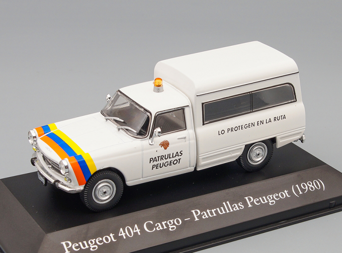 PEUGEOT 404 Cargo Patrullas (1980), white