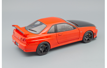 NISSAN Skyline GT-R (R34) (1999), red black