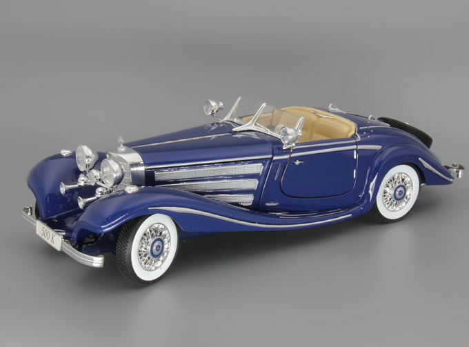 MERCEDES-BENZ 500 K Spezial-Roadster W 29 (1936), blue