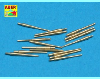 Set of 16 pcs 102 mm Q.F. Mk.XVI barrels for Royal Navy ships