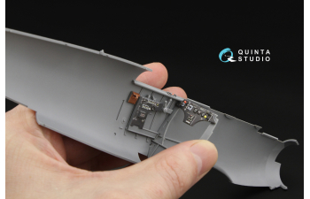 3D Декаль интерьера кабины Hs 123A-1 late/Hs 123B (ICM)