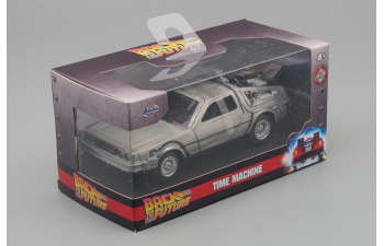 DE LOREAN Time Machine - Back To The Future 1 - Ritorno Al Futuro 1, Silver