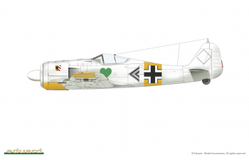 Сборная модель Истребитель Второй Мировой Fw 190A версия Royal Class.