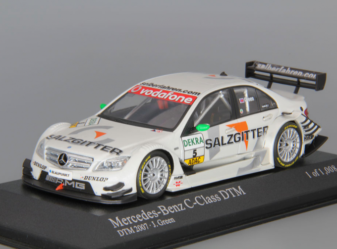 MERCEDES-BENZ C-Class Team AMG #5 Jamie Green DTM (2007), grey