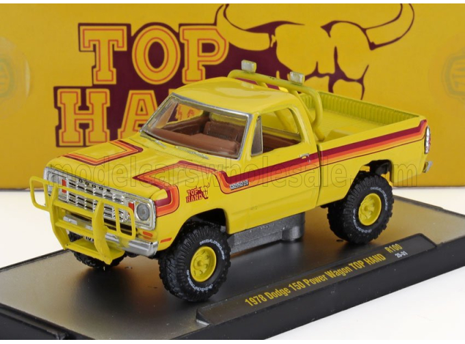 DODGE 150 Pick-up Power Wagon (1978), Yellow
