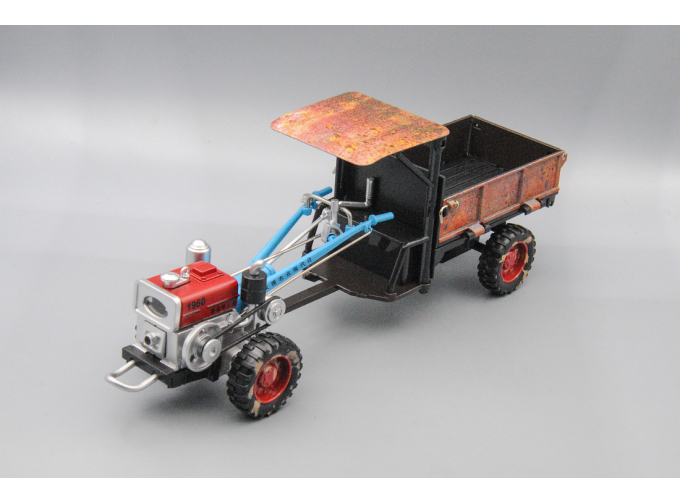 Китайский мотоблок (1970), со следами эксплуатации, 25 см