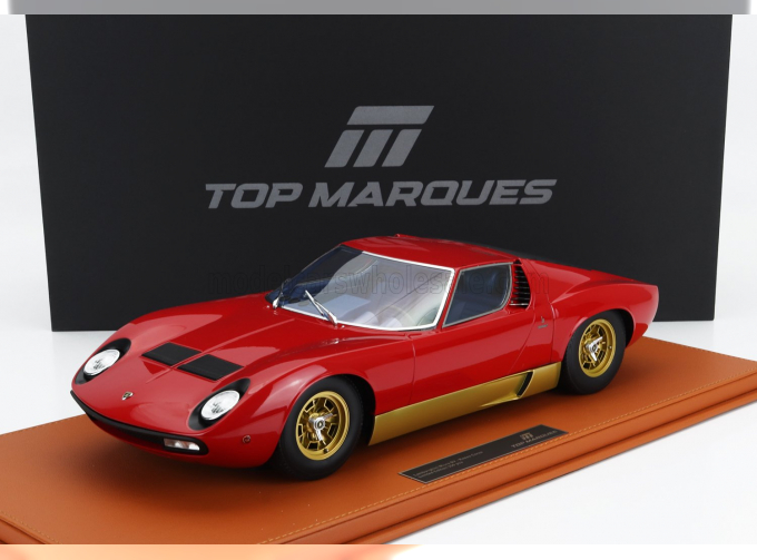 LAMBORGHINI Miura Sv (1971), Rosso Corsa - (Red)