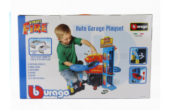 ACCESSORIES Diorama - Parking Playset Garage With 2x Cars, Various