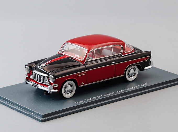 FIAT 1900 B Gran Luce Coupe (1957), red / black