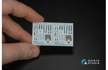 3D Декаль интерьера кабины RF-4C Phantom II (late без DMAS) (Hasegawa) (с 3D-печатными деталями)