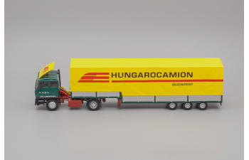 RABA S22 Canvas Jumbo Hungarocamion, green / yellow