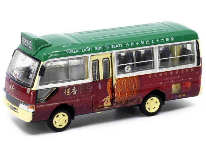 TOYOTA Coaster Hang Heung Cake Shop, red/green